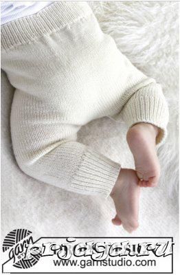 Вязание для малышей спицами штанишек